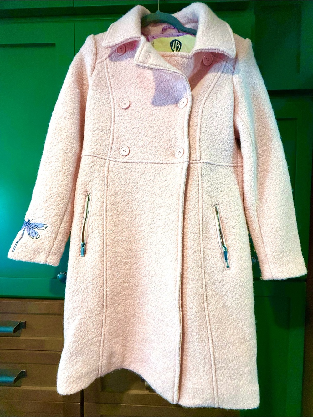 Dragonfly Inn Pink Peacoat from Gilmore Girls Event at Warner Brothers Studio